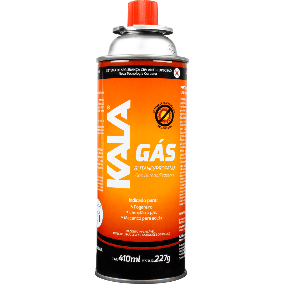 Cartucho de Gás Butano/Propano 227g 410ml Kala - Imagem 1