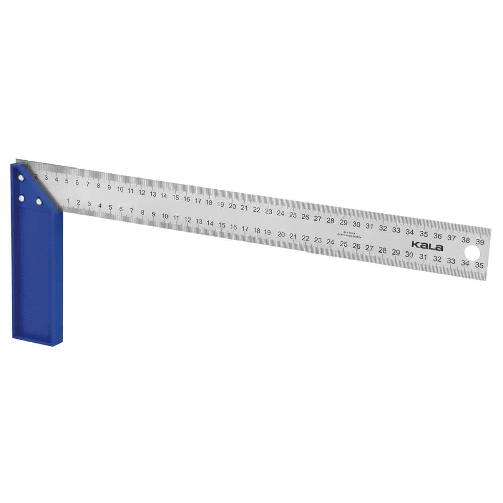 Esquadro Aço Inox 10" 250mm Cabo Polip Kala